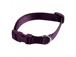 Imagen del producto Collar ajustable nylon 25 mm x 48-70 cm violeta Papillón