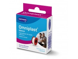 Imagen del producto Omniplast esparadrapo tela blanco 5mx1,25cm