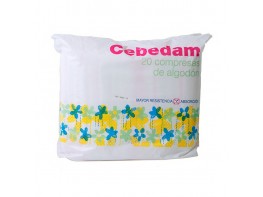 Imagen del producto CEBEDAM COMPRESAS DE ALGODON 20 UDS